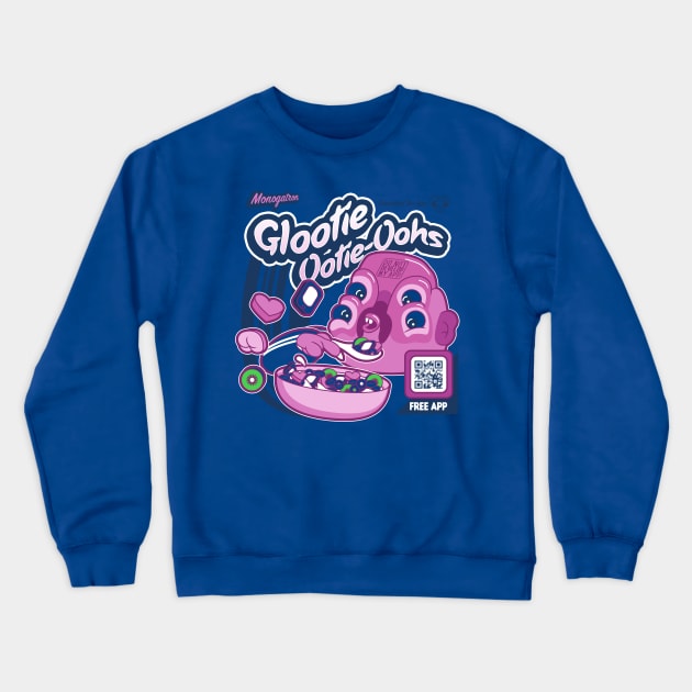 Glootie Ootie_oohs Crewneck Sweatshirt by dann